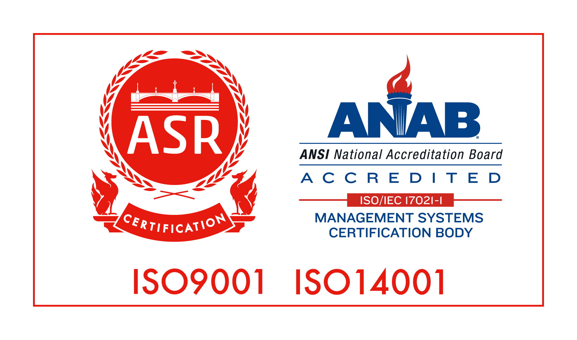 ISO9001 / ISO14001
